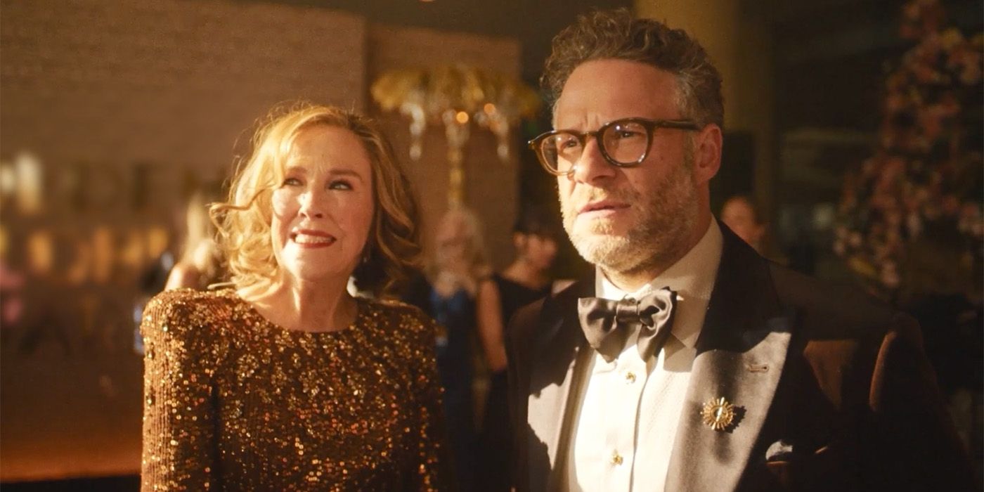 Catherine O'Hara and Seth Rogen in The Studio