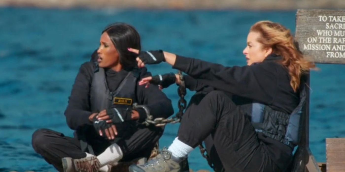 Chanel Ayan and Robyn Dixon on the loch on &lsquo;The Traitors&rsquo; Season 3.