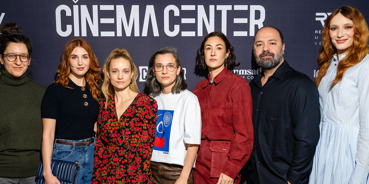 The cast of Two Women pose at Sundance 2025