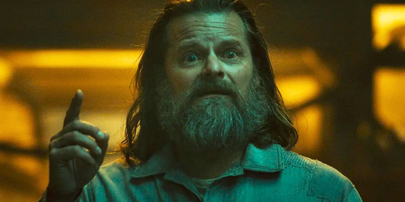Steve Zahn as Solo in Silo Season 2.
