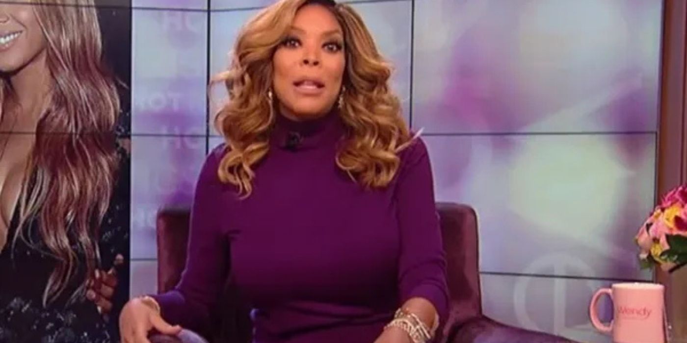 Wendy Williams on the set of &lsquo;The Wendy Williams Show.'