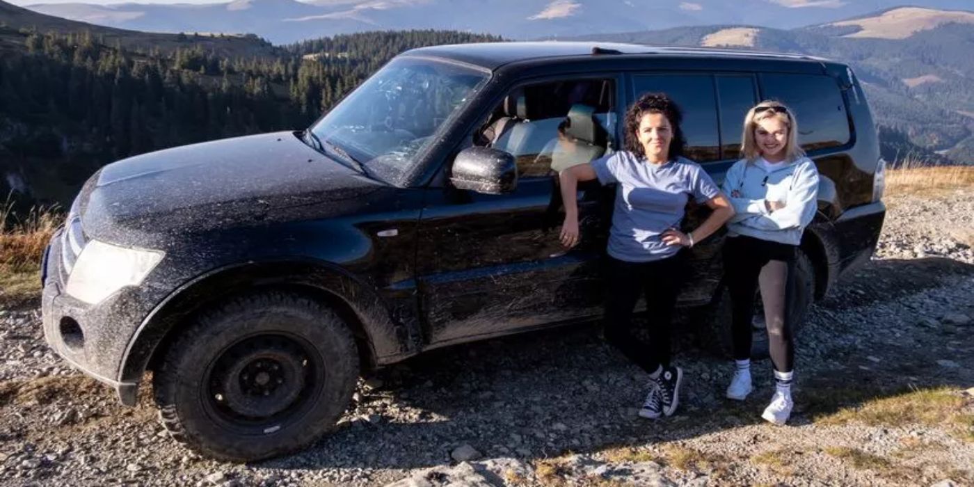 Jamie-Lee O&rsquo;Donnell and Saoirse-Monica Jackson on World&rsquo;s Most Dangerous Roads as they travelled through Romania