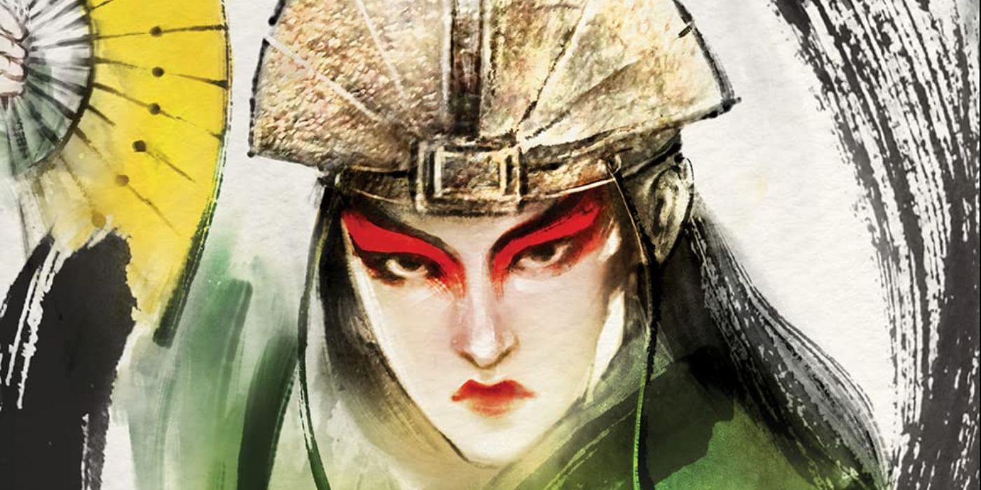 The covert art for F.C. Yee's book The Rise of Kyoshi