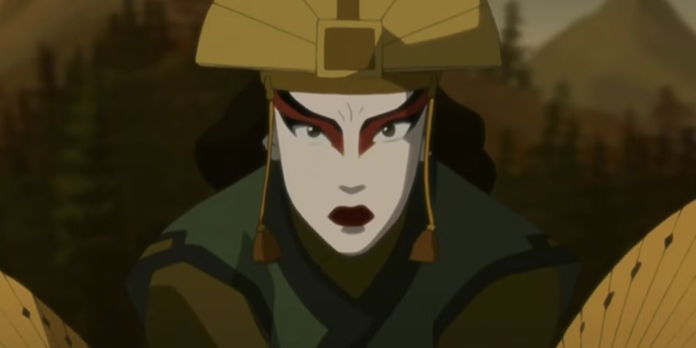 An image of Kyoshi (Jennifer Hale) when she was still alive in Avatar: The Last Airbender