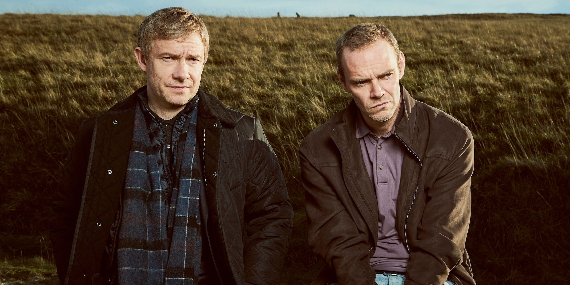 Martin Freeman and?Joe Absolom in A Confession