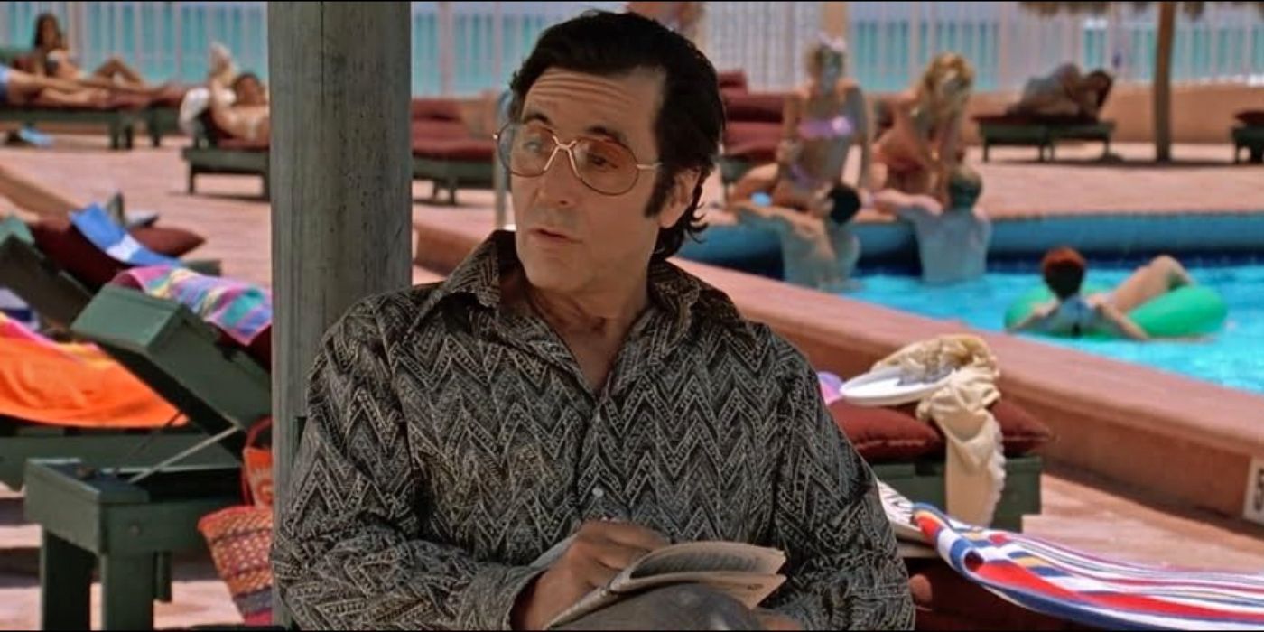 Al Pacino como zurdo Ruggiero en Donnie Brasco (1)