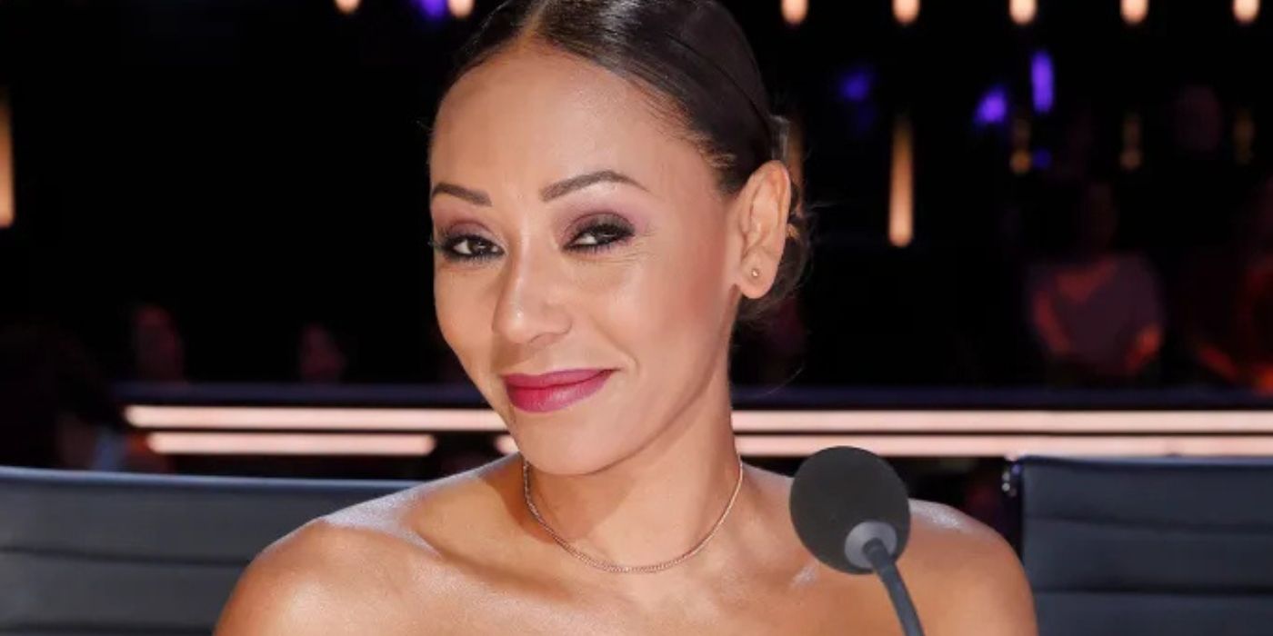 Mel B smirks on &lsquo;America&rsquo;s Got Talent.'