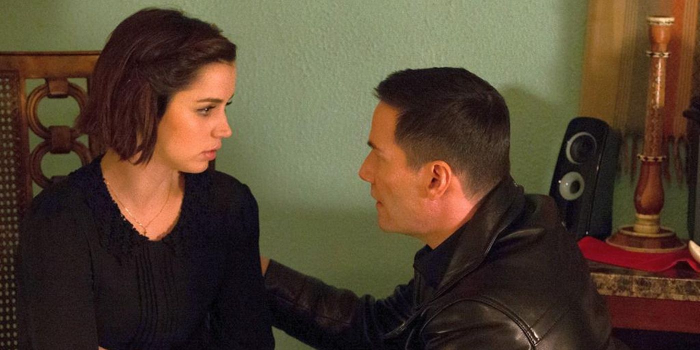 Ana de Armas and Keanu Reeves in &lsquo;Exposed&rsquo; (2016)