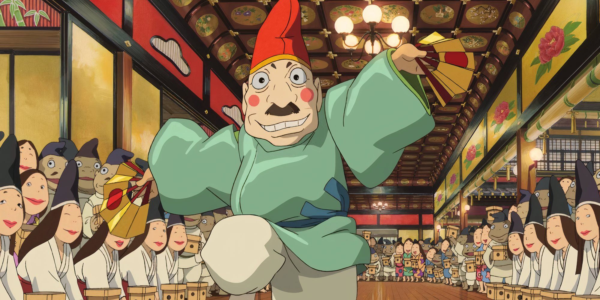 Aniyaku in Spirited Away smiling