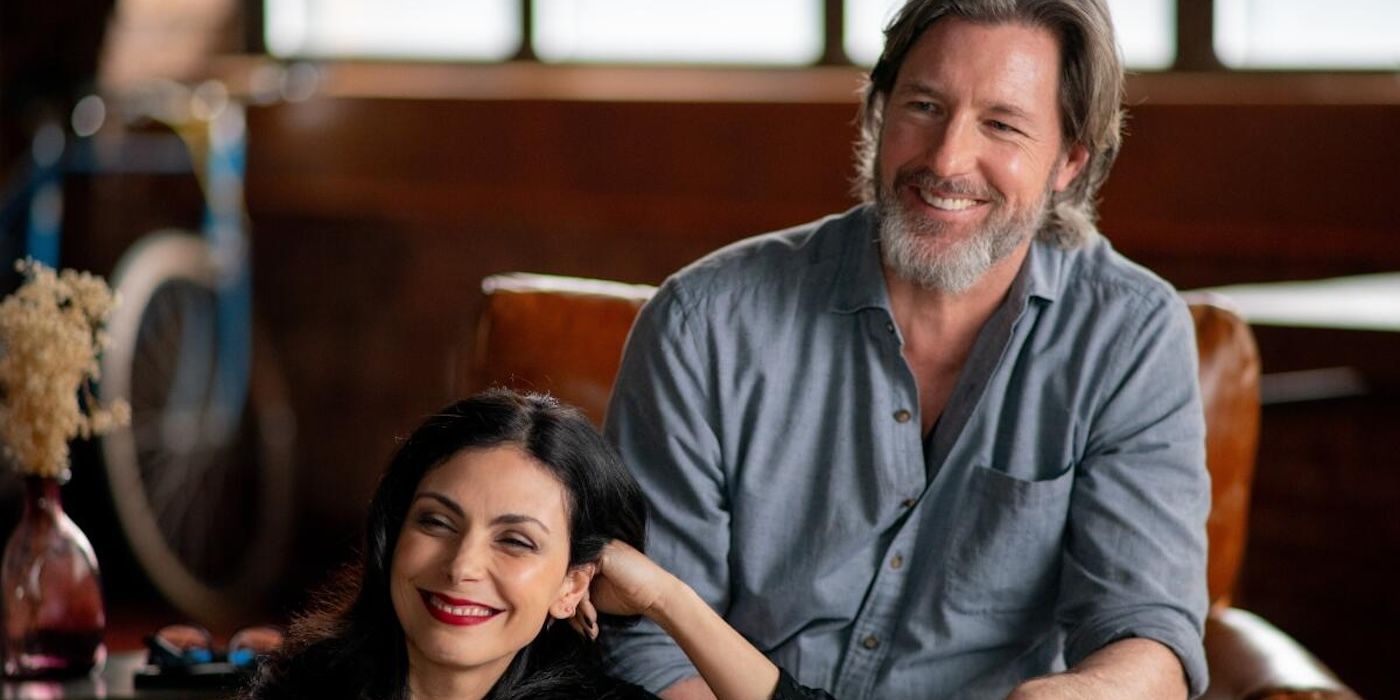 Morena Baccarin and Edward Burns in Millers in Marriage