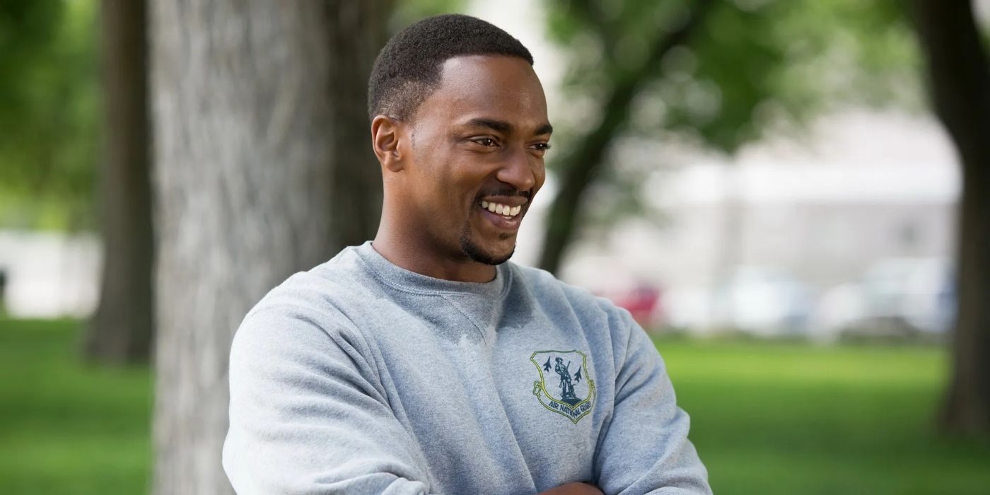 Sam Wilson (Anthony Mackie) in &lsquo;Captain America: The Winter Soldier&rsquo;