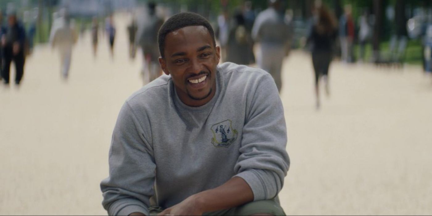 Sam Wilson (Anthony Mackie) in &lsquo;Captain America: The Winter Soldier&rsquo;