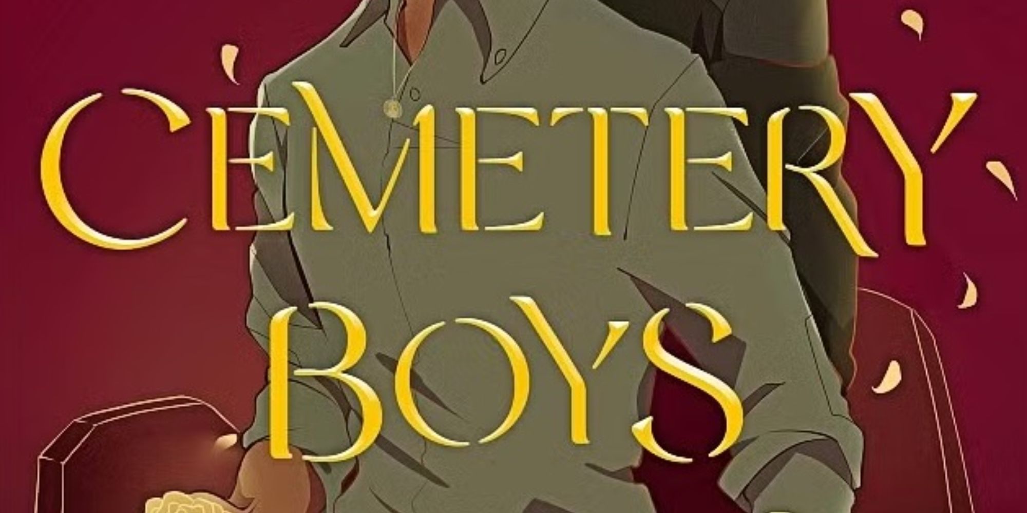The book cover for Cemetery Boys by Aiden Thomas.