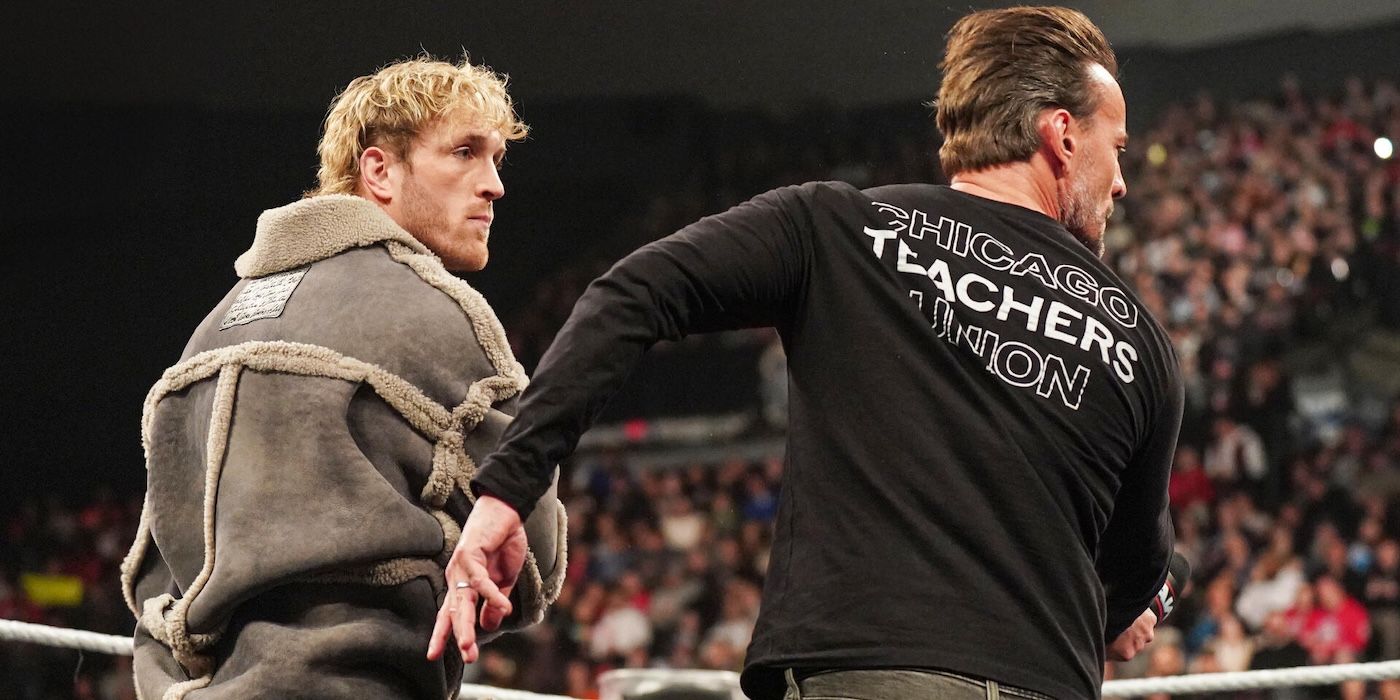 Logan Paul slaps CM Punk on WWE Raw