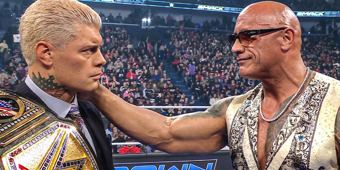 The Rock Tells Cody Rhodes He Wants His "Soul" in Bizarre WWE SmackDown Appearance