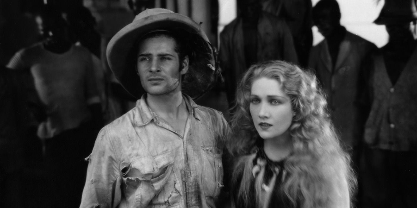 Duncan Renaldo and Edwina Booth in 'Trader Horn' (1931)