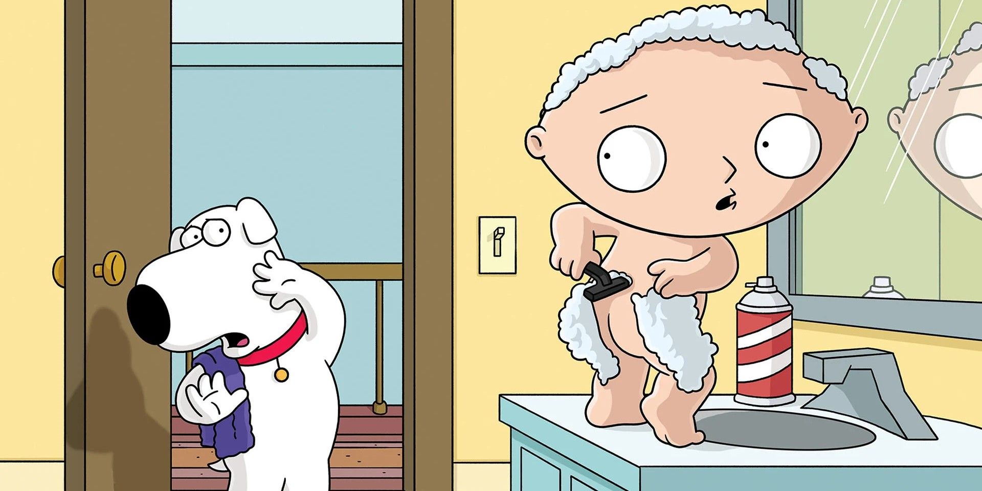 brian-walking-in-on-stewie-shaving-his-butt