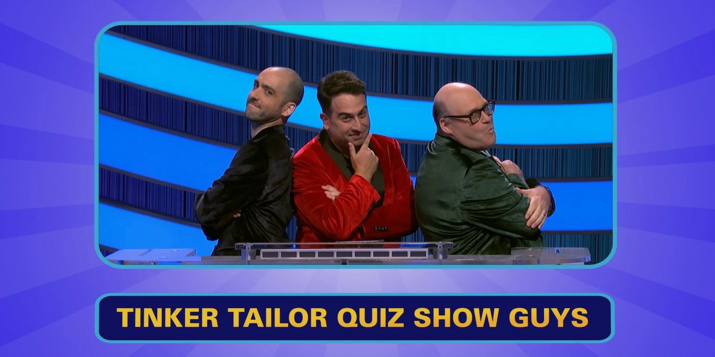 Team Tinker Taylor Quiz Show Guys on 'Pop Culture Jeopardy!'