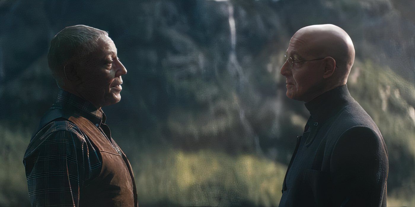   Giancarlo Esposito (colonel Marshall Bradbury) et Stanley Tucci (Skate Ethan) dans «l'état électrique»