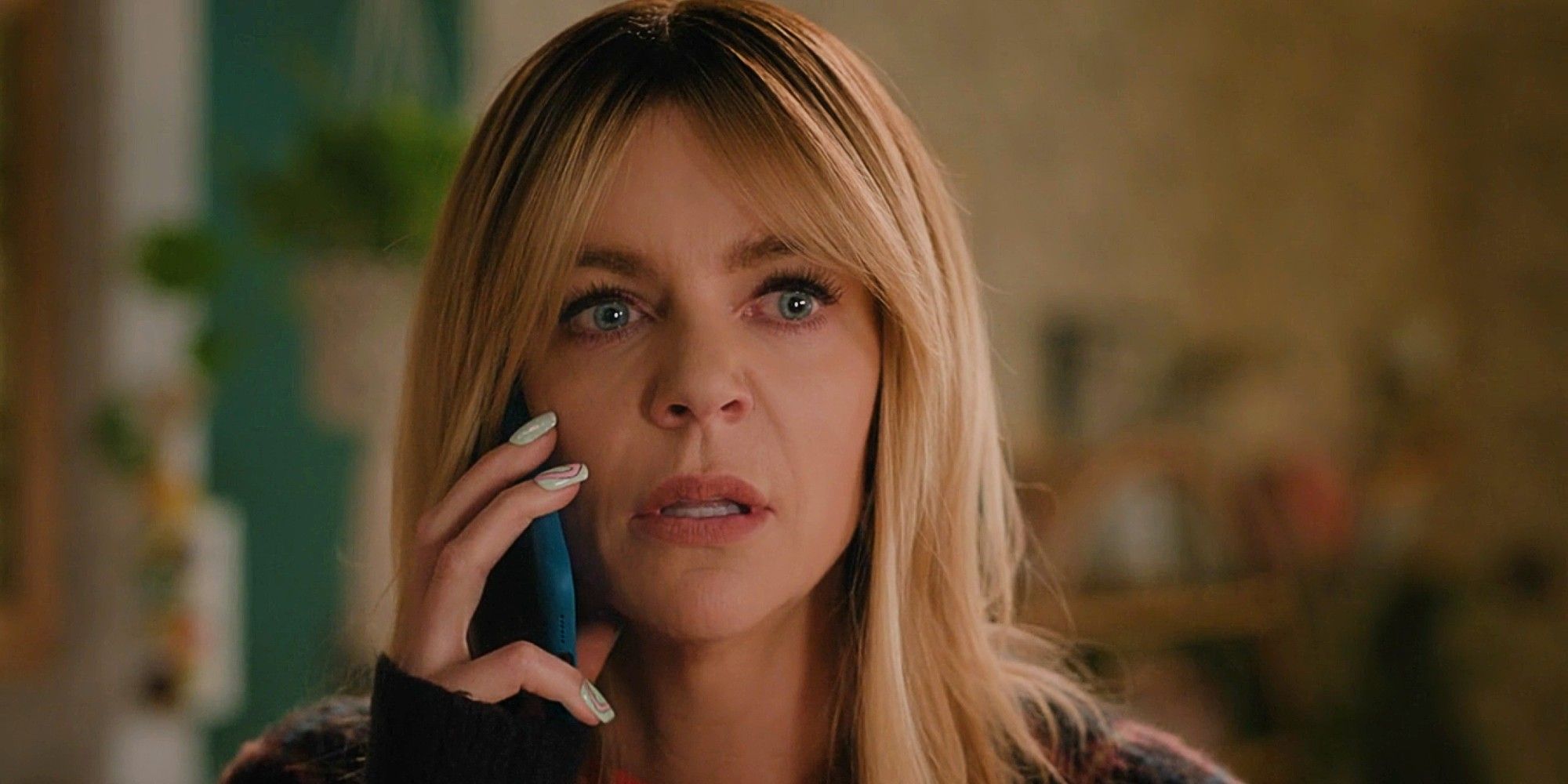 Morgan looking upset while talking on the phone in the Season 1 finale of High Potential