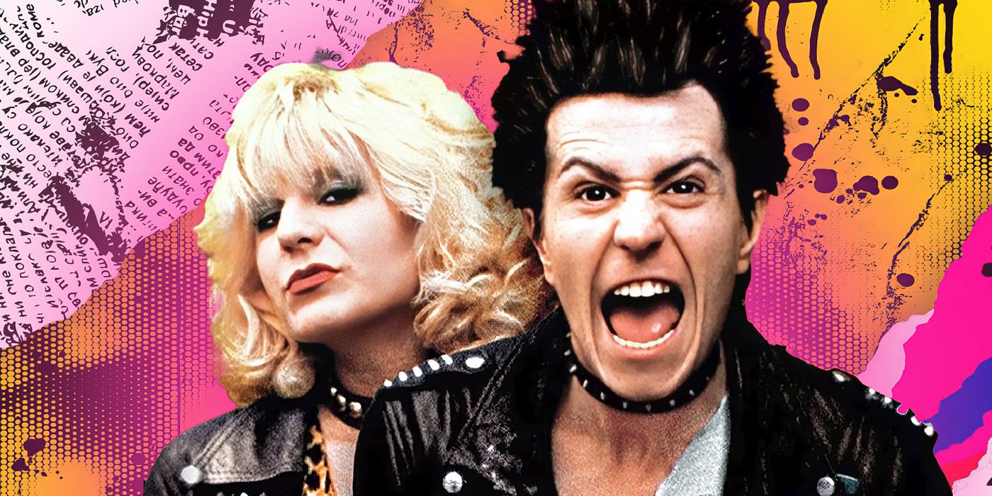 Gary Oldman and Chloe Webb in Sid and Nancy