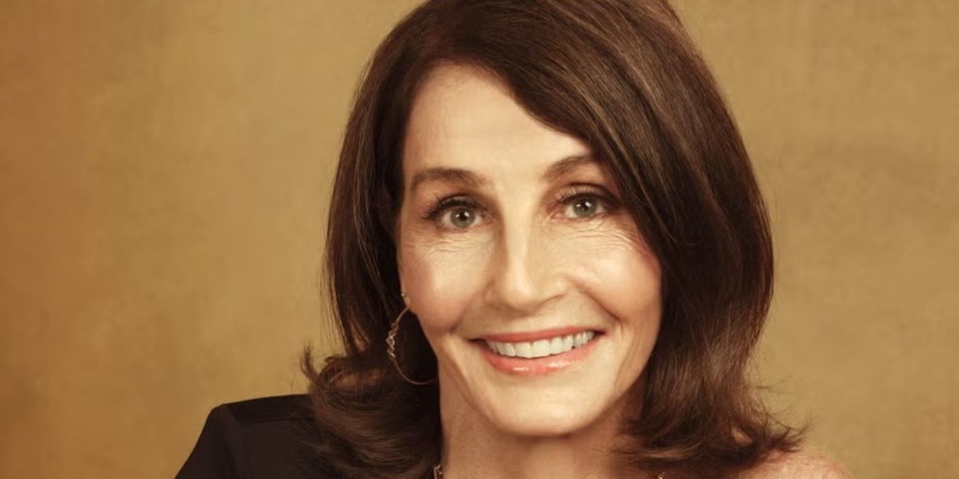 A close-up headshot of Kathy Swarts from 'The Golden Bachelor' with a plain background.