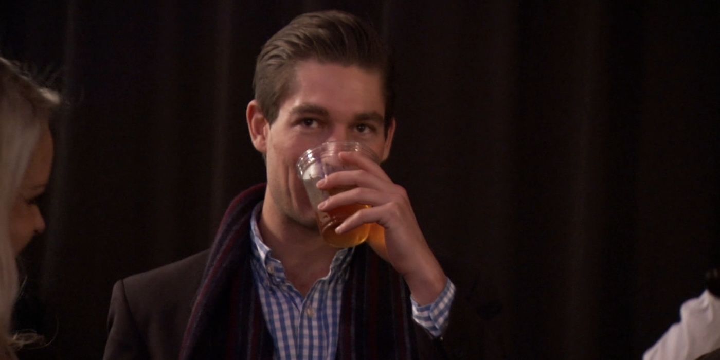 Craig Conover taking a sip of a drink on 'Southern Charm'