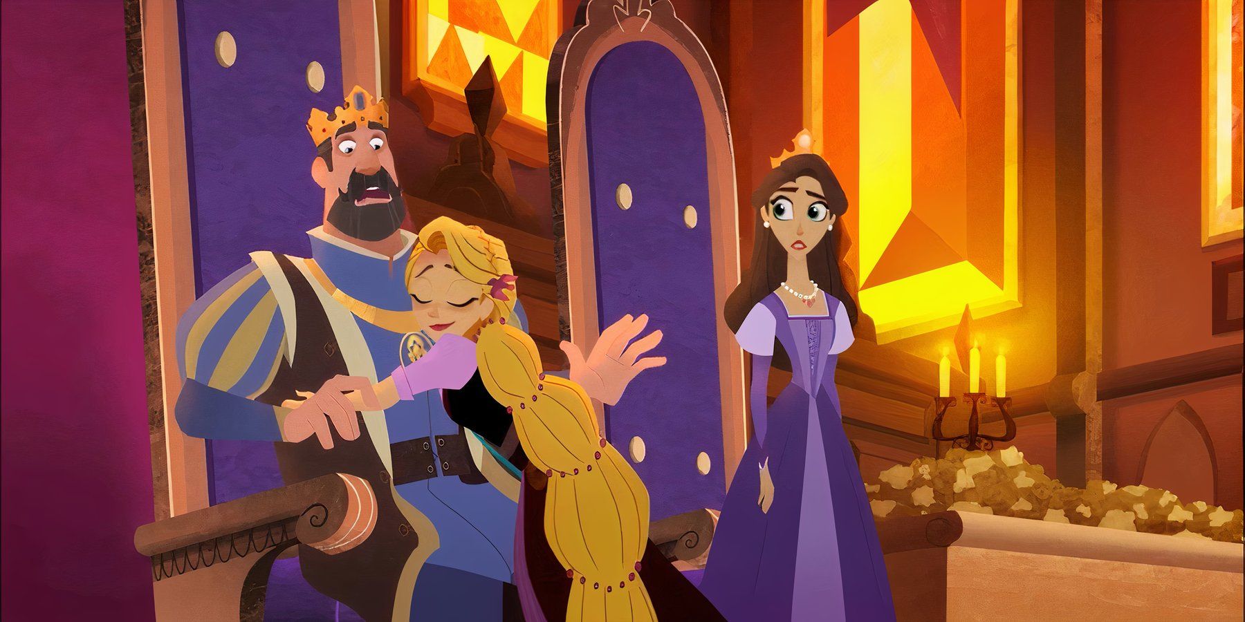 King-Frederic-and-his-family-in-Rapunzel's-Tangled-Adventure