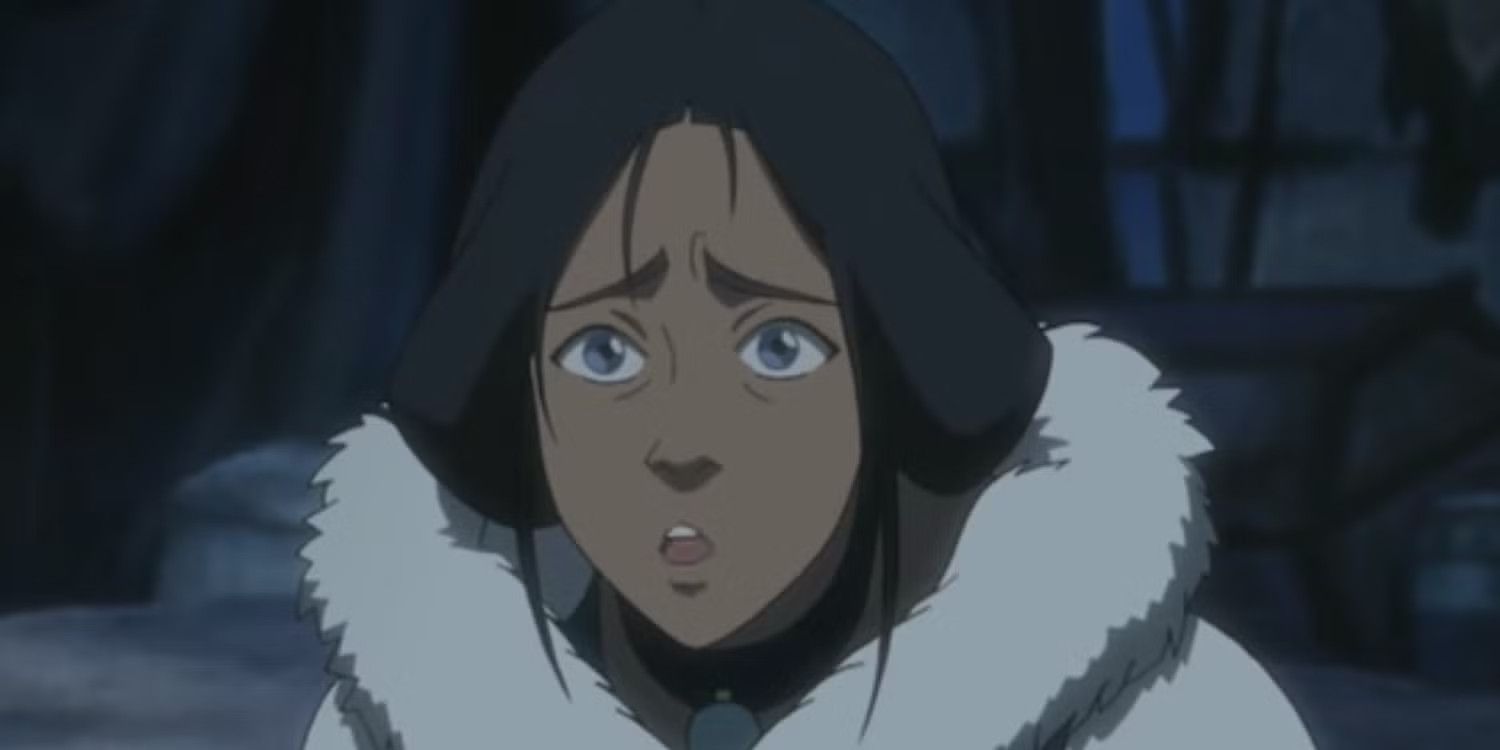 Kya looking emotional in Avatar