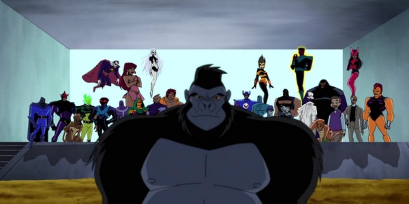 Gorilla Grodd and the Legion of Doom in Justice League Unlimited