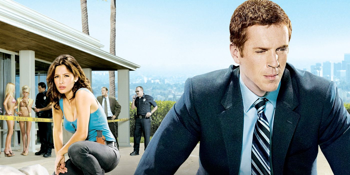 Sarah Shahi and Damian Lewis in the poster for Life