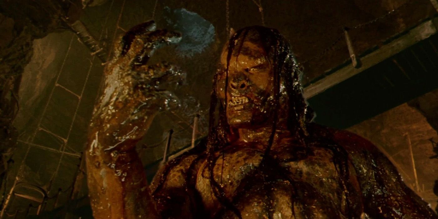 An Uruk-hai awakens in 'The Lord of the Rings: The Fellowship of the Ring'