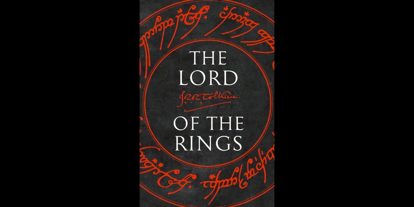 The book cover for The Lord of the Rings