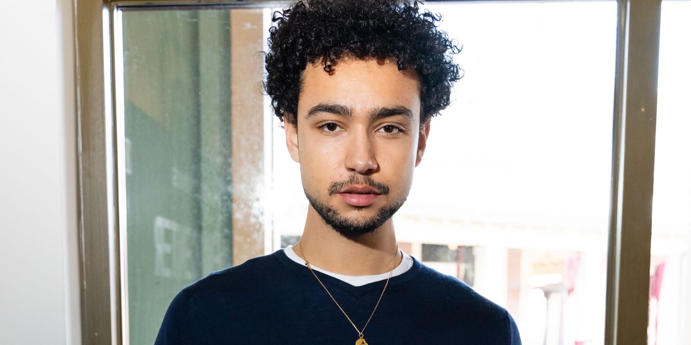 Archie Madekwe at Sundance 2025 for Lurker