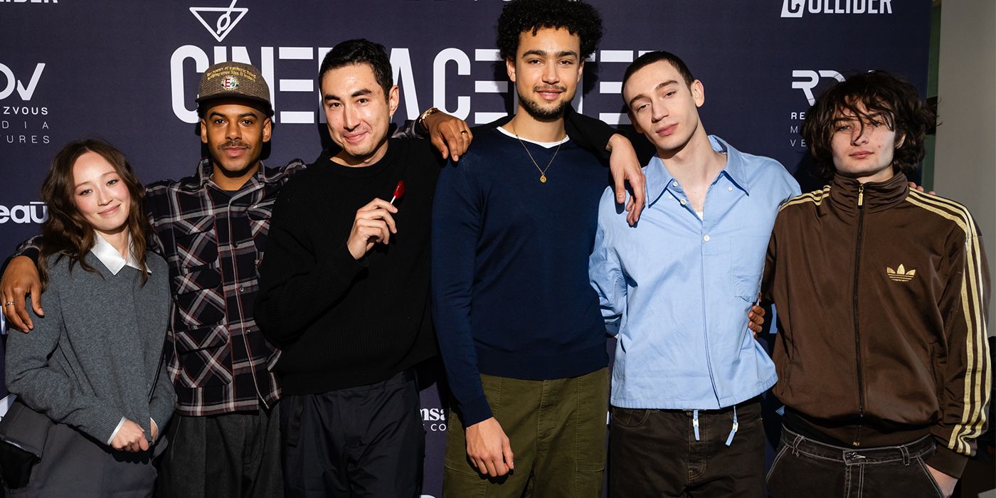 Lurker cast at Sundance 2025