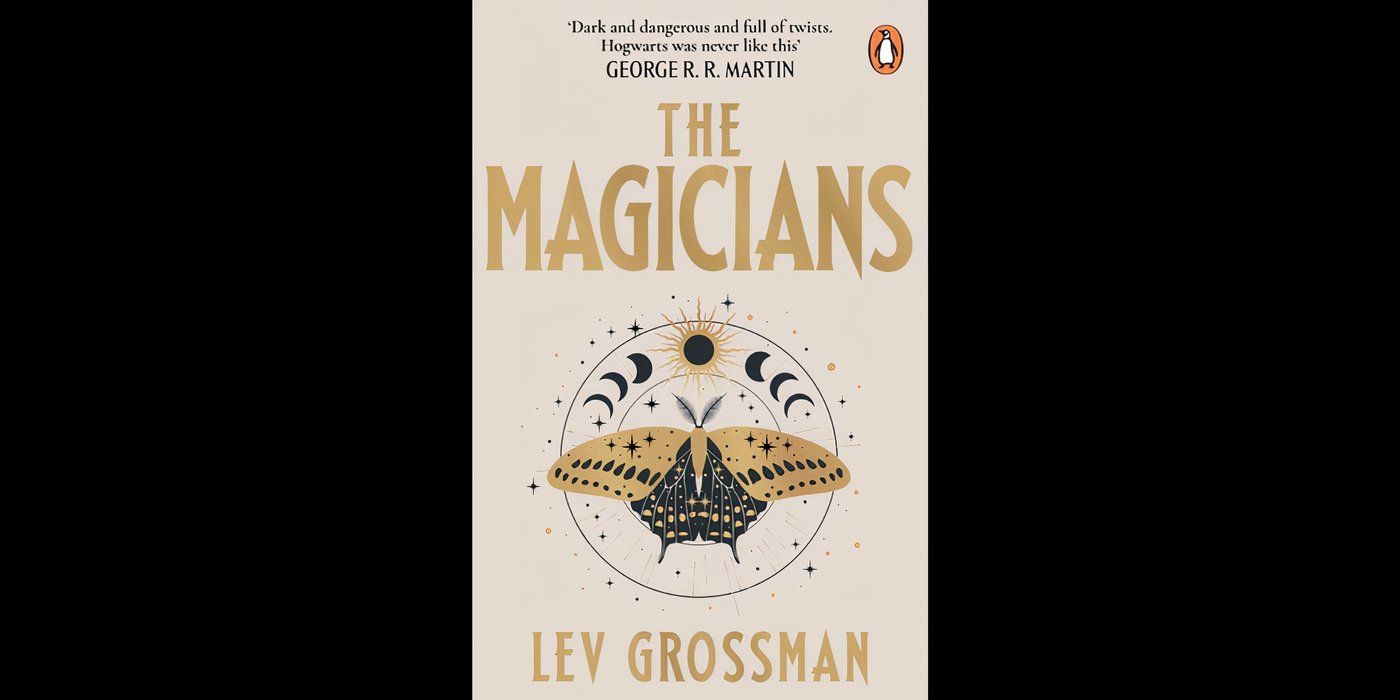 The cover of the nvoel The Magicians