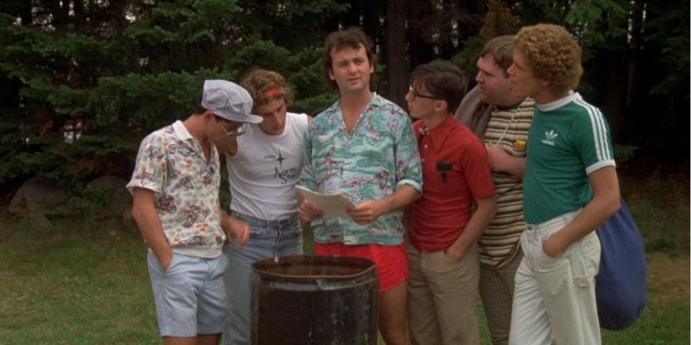 Bill Murray and Co. at Camp North Star in Meatballs