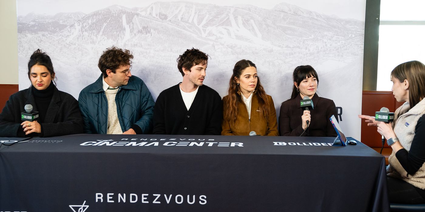 The cast of Oh, Hi! at Sundance 2025
