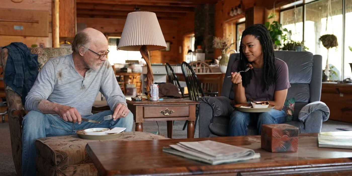 Ed Harris and Sonequa Martin-Green in My Dead Friend Zoe