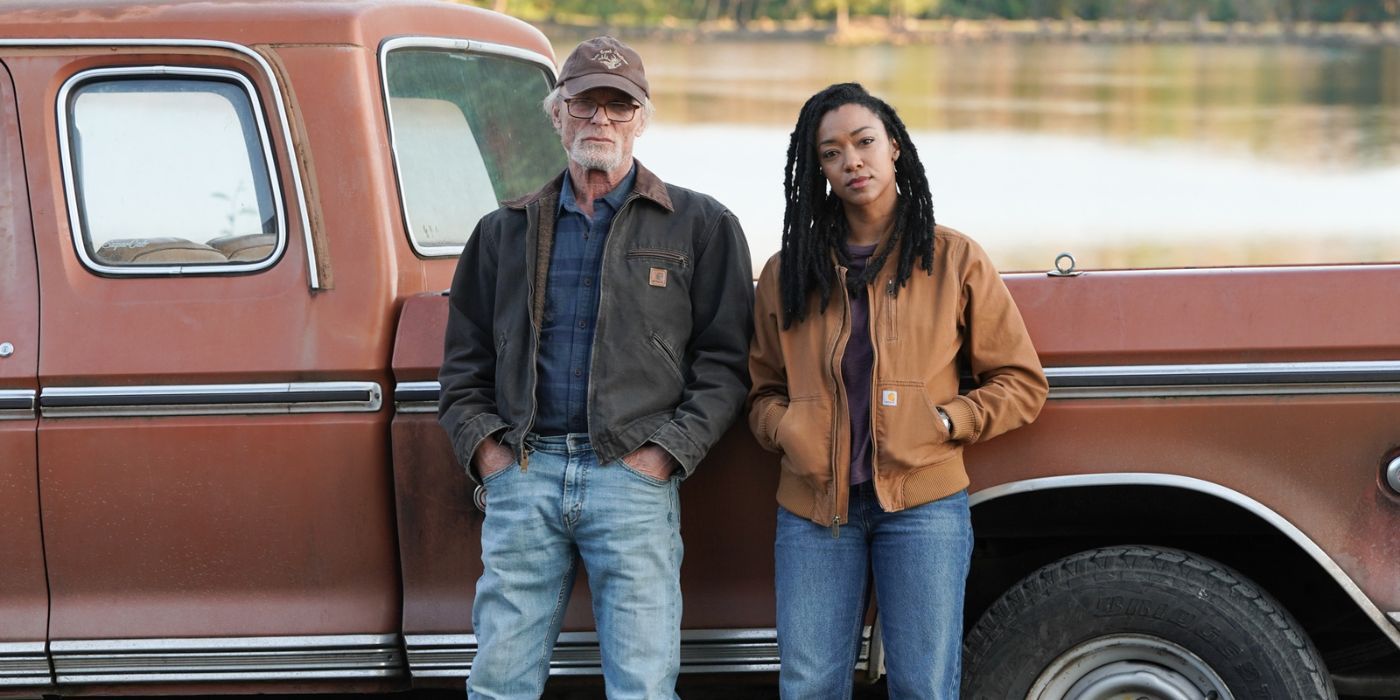Ed Harris and Sonequa Martin-Green in My Dead Friend Zoe