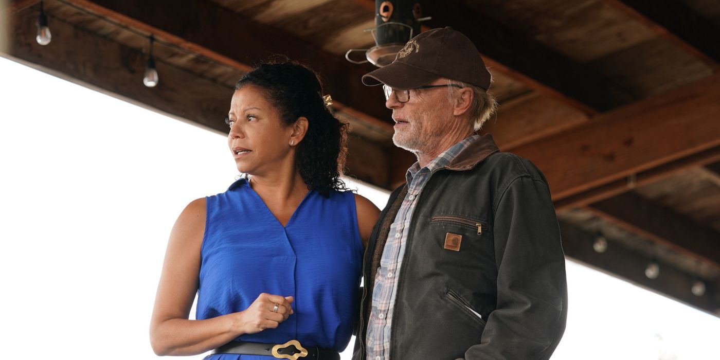 Gloria Reuben and Ed Harris in My Dead Friend Zoe