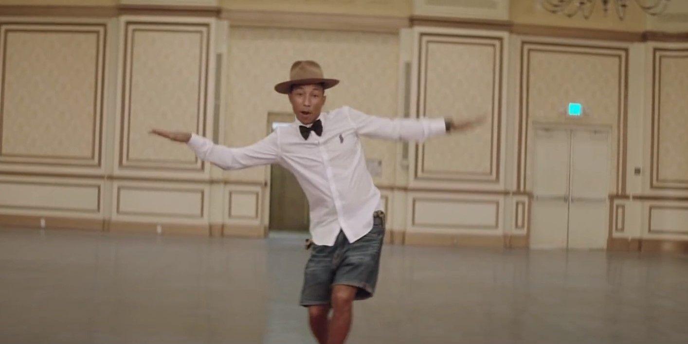 pharrell-williams-dancing-in-white-shirt-and-black-bowtie