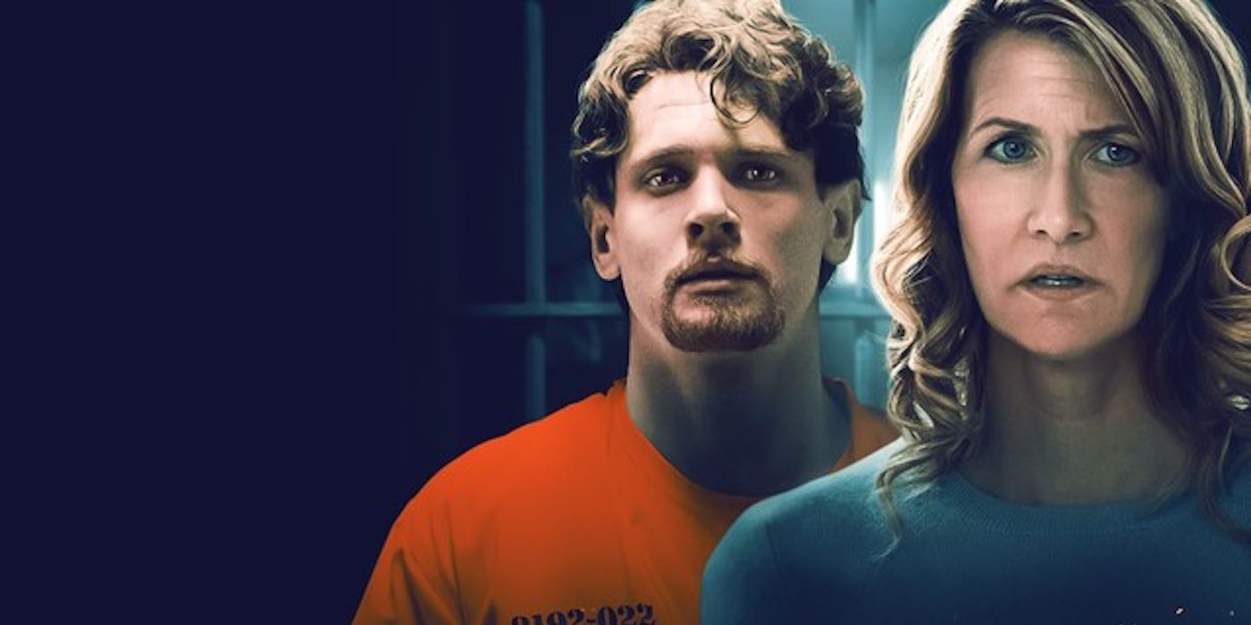 Promotional image for Trial by Fire featuring Jack O&rsquo;Connell and Laura Dern