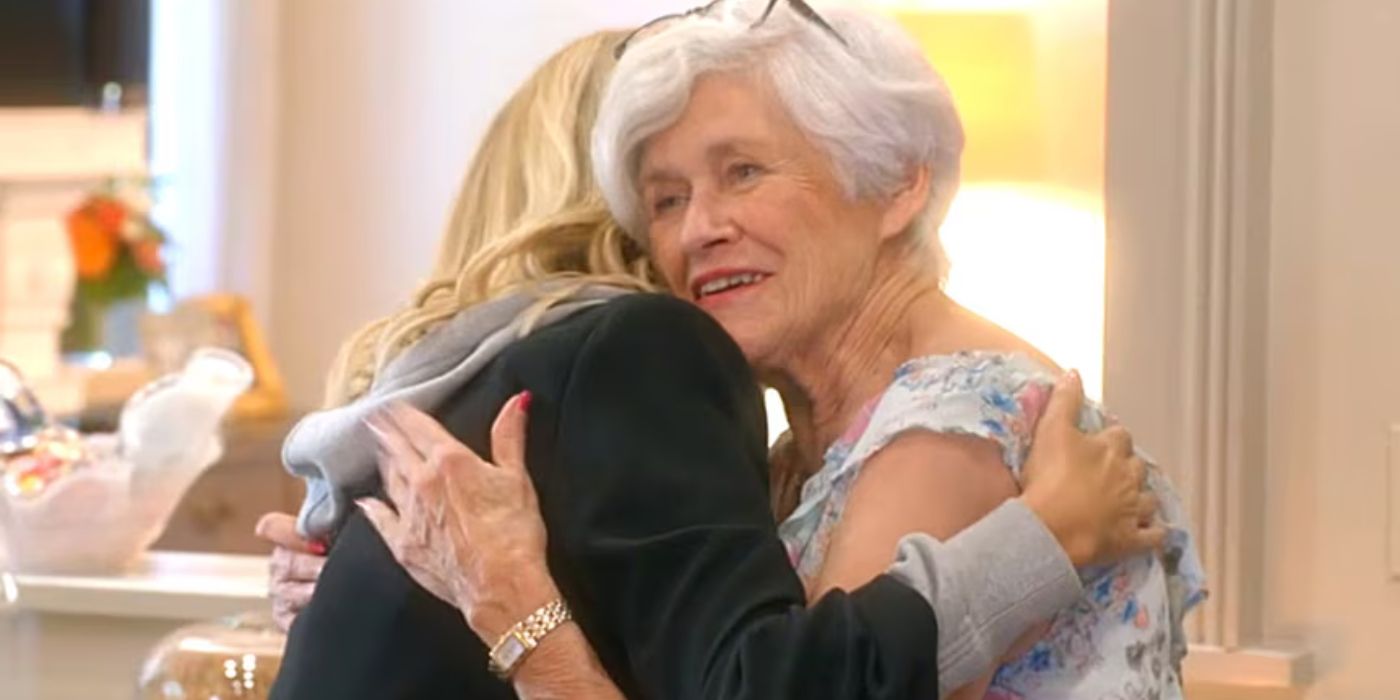 Sutton and her mom, Reba, hug on &lsquo;The Real Housewives of Beverly Hills.'