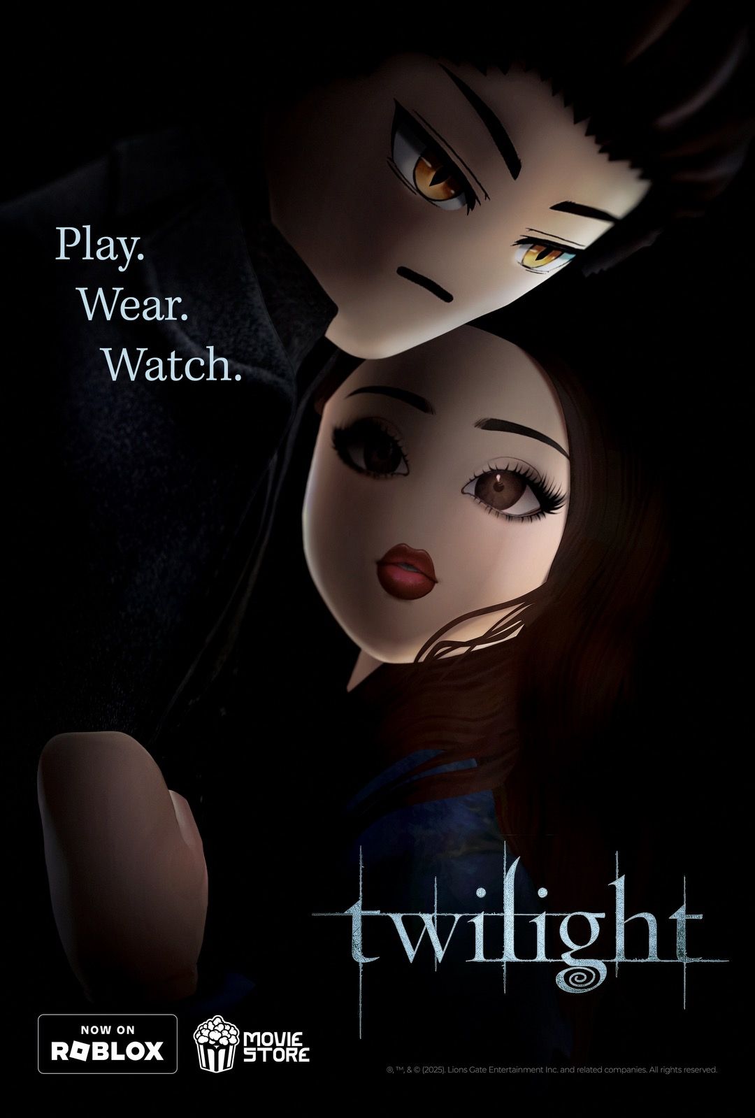 The Twilight characters in Roblox