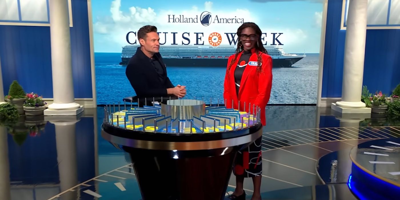 Ryan Seacrest and Traci Demus-Gamble head into the Bonus Round on Wheel of Fortune.