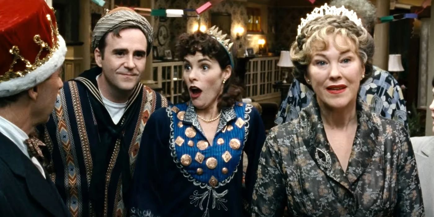 Parker Posey is shocked while standing near Catherine O&rsquo;Hara in For Your Consideration.