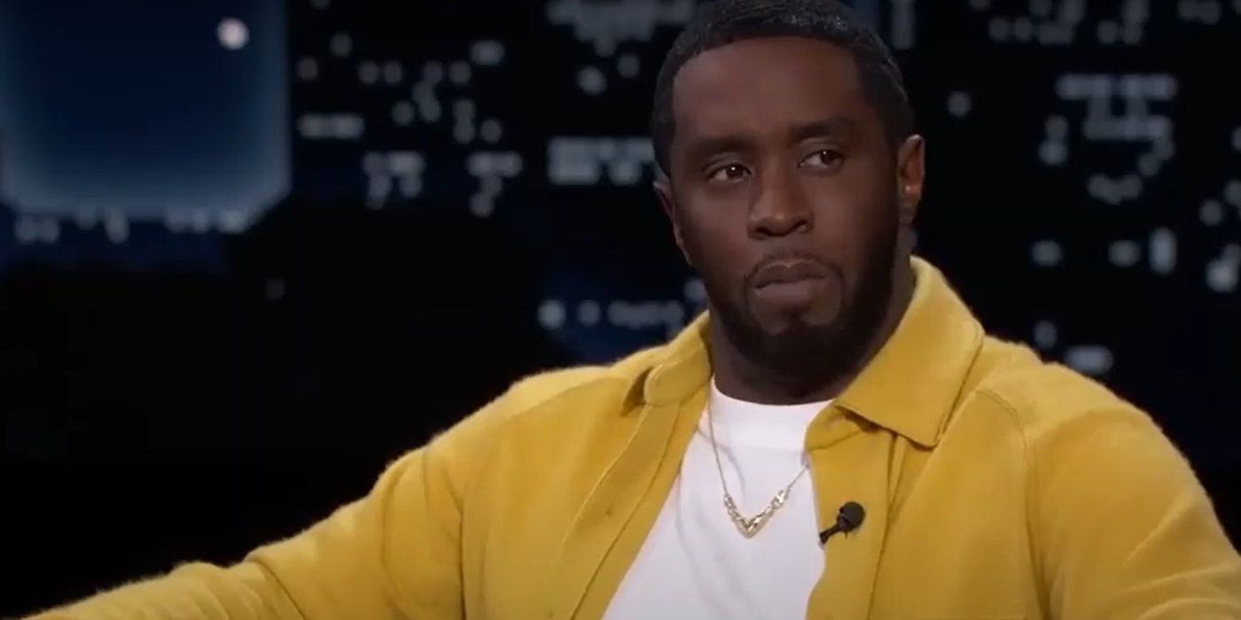 Sean Diddy Combs during an appearance on 'Jimmy Kimmel Live!'