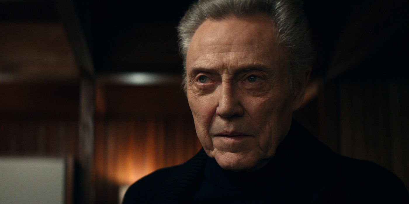 Christopher Walken smiling mysteriously