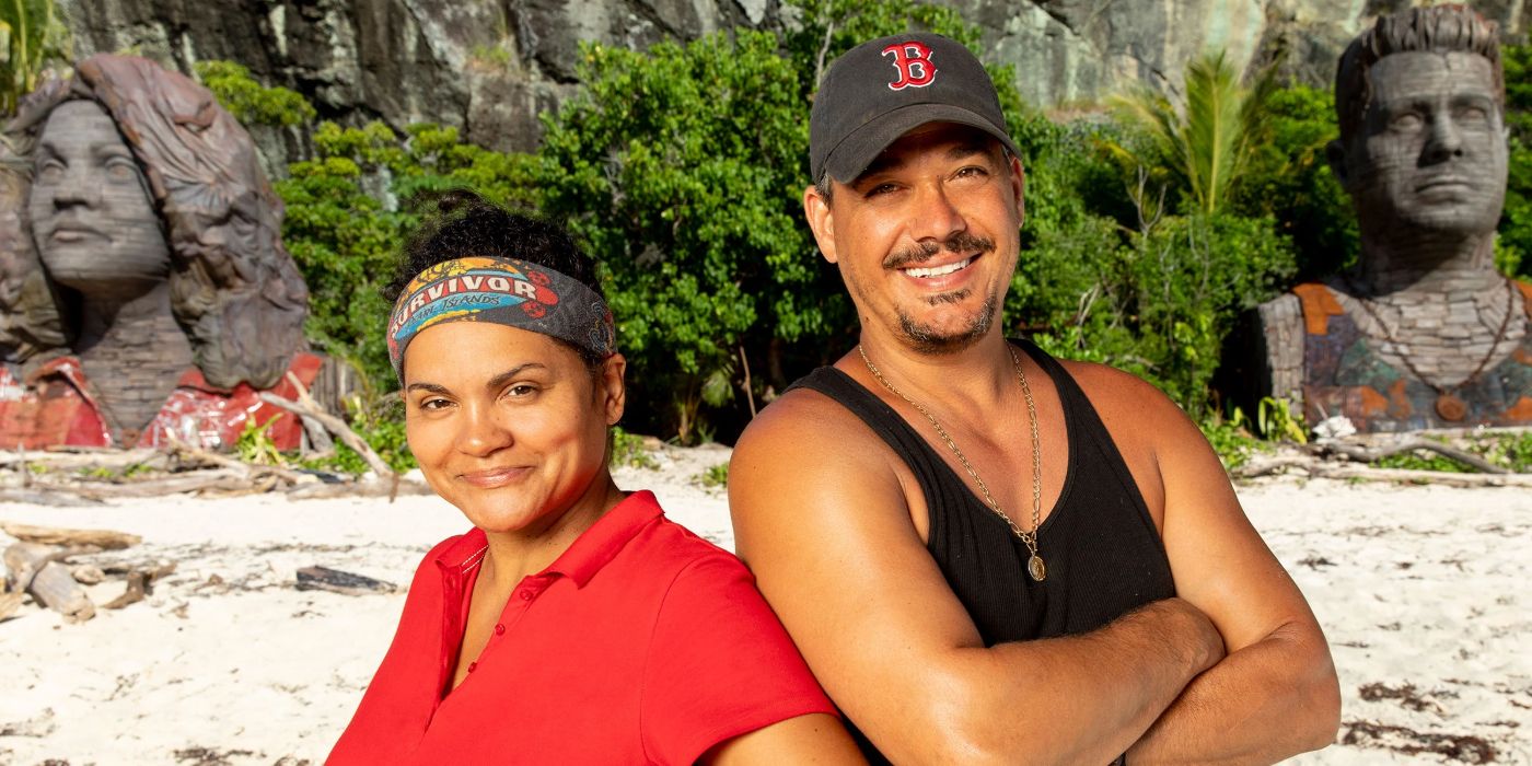 Sandra Diaz-Twine and Rob Mariano are back on the beach in Survivor: Island of the Idols